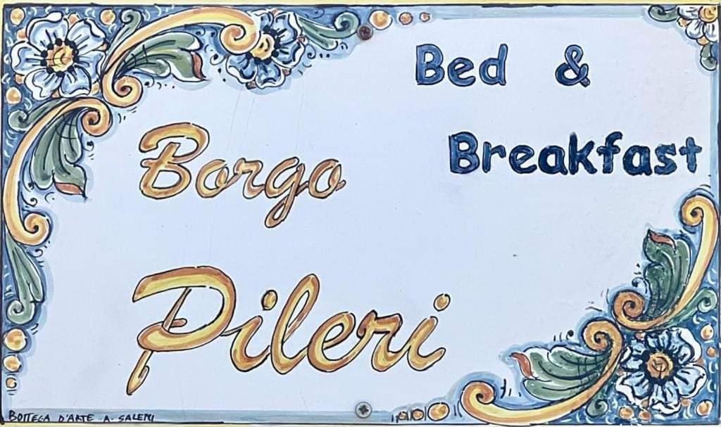 B&B Borgo Pileri Mazzarino Dış mekan fotoğraf